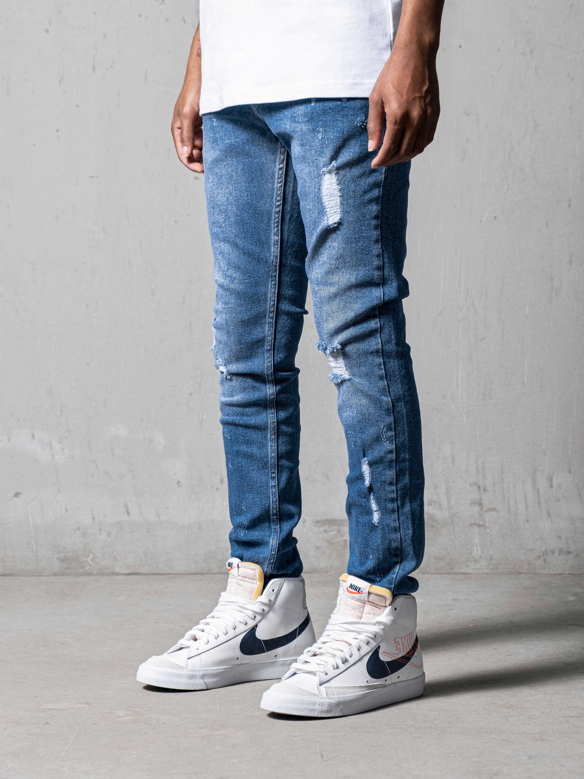 | | – Monocloth Men\'s Jeans Spirit Monocloth Streetwear Light
